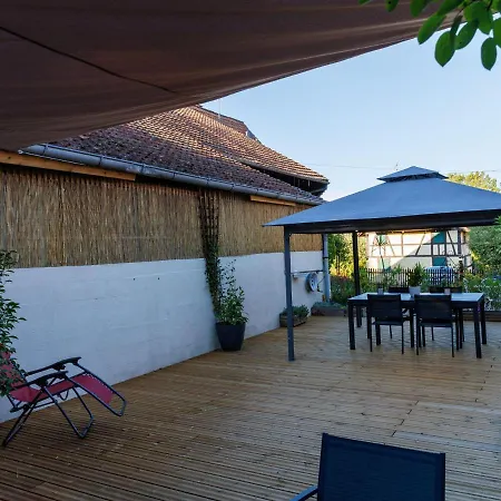 Holiday home Alsacien Renove Avec Jardin Pres De La Suisse Et De L'allemagne, Ideal Pour Familles Et Amis - Fr-1-744-29