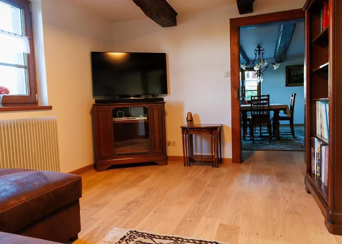 Alsacien Renove Avec Jardin Pres De La Suisse Et De L'allemagne, Ideal Pour Familles Et Amis - Fr-1-744-29 Ueberstrass